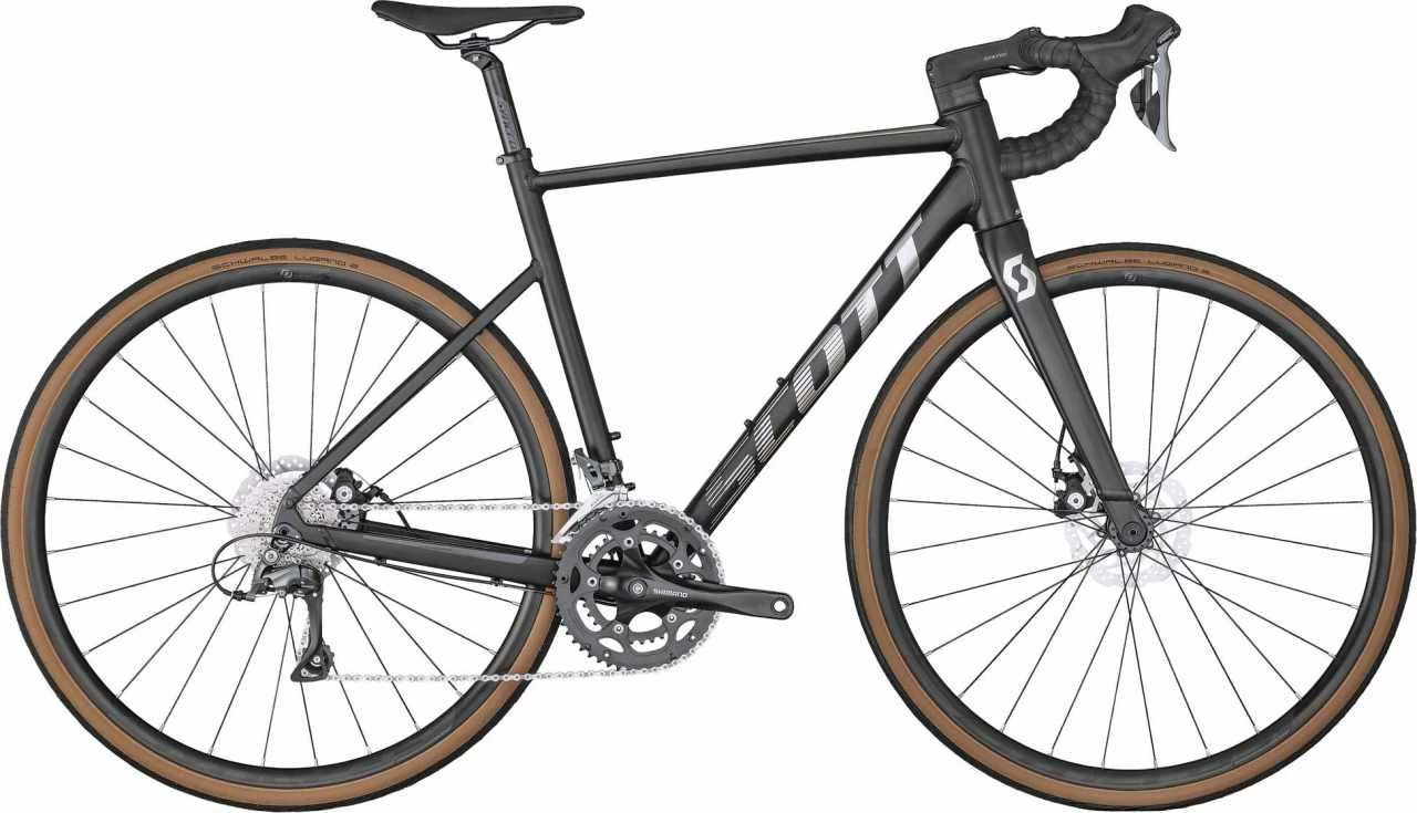 Scott Speedster 40 Matt Black / Brushed Silver Vélo De Course En Aluminium Homme 3 Scott Speedster 40 Matt Black / Brushed Silver Vélo De Course En Aluminium Homme