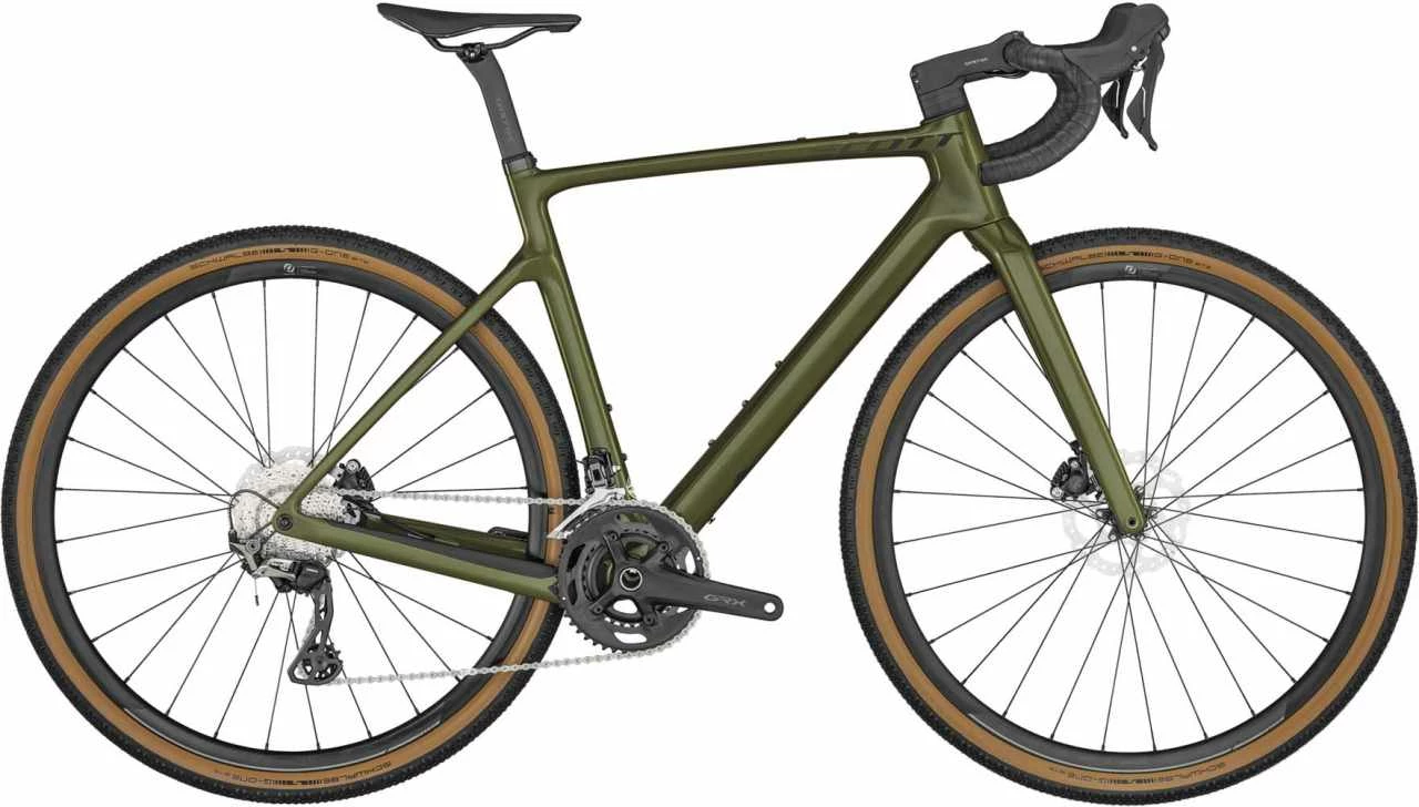 Scott Addict Gravel 30 Prism Olive Green Vélo De Cyclo-cross 3 Scott Addict Gravel 30 Prism Olive Green Vélo De Cyclo-cross