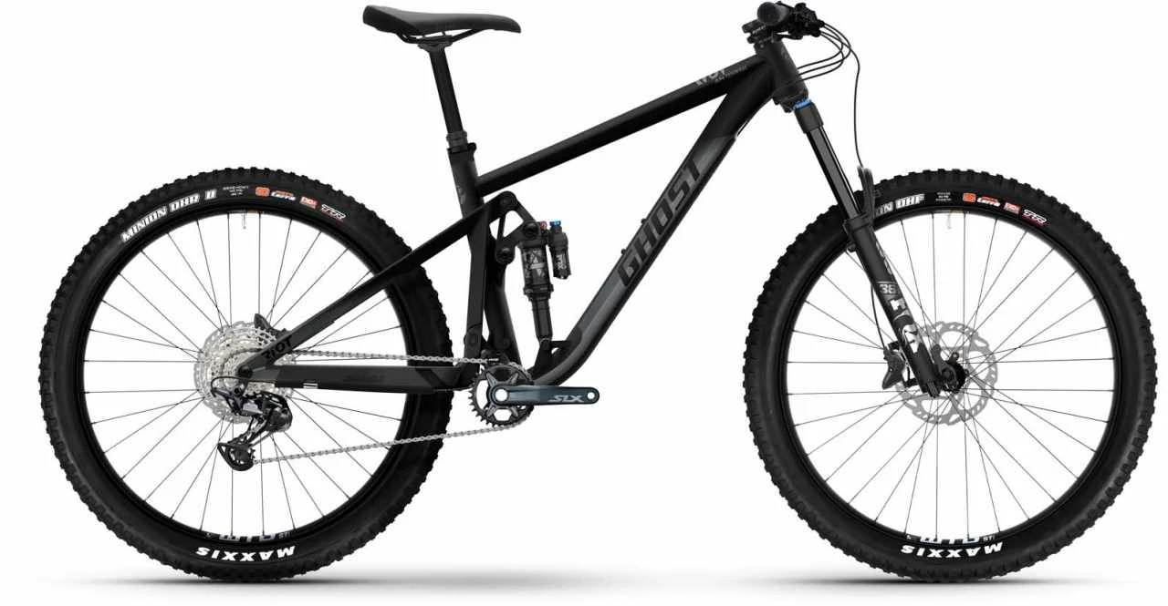 Ghost Riot AM Essential Black / Dark Grey Matt Fully Mountainbike 3 Ghost Riot AM Essential Black / Dark Grey Matt Fully Mountainbike