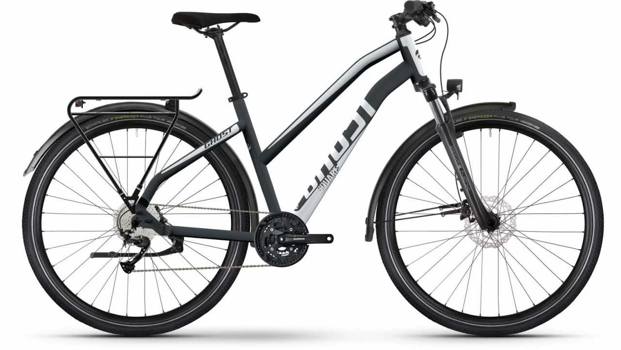 Ghost Square Trekking Essential Mid Metallic Black / Urban Grey Vélo Trekking Femme 2 Ghost Square Trekking Essential Mid Metallic Black / Urban Grey Vélo Trekking Femme