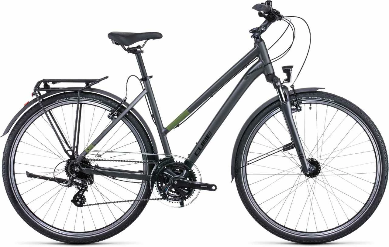 Cube Touring Iridium N Green Vélo Trekking Femme 3 Cube Touring Iridium N Green Vélo Trekking Femme