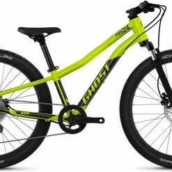 Ghost Kato 24 Pro Candy Lime Green / Black Glossy Vélo Enfant 24 Pouces