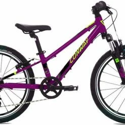 Conway MS Rigid 240 Dark Petrol Metallic / Red Vélo Enfant 24 Pouces